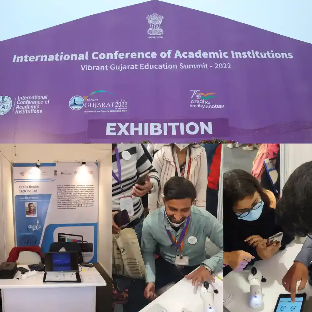 EzeRx taking part in International Conference of Academic Institutions (ICAI 2022), Vibrant Gujurat Educational Summit - 2022